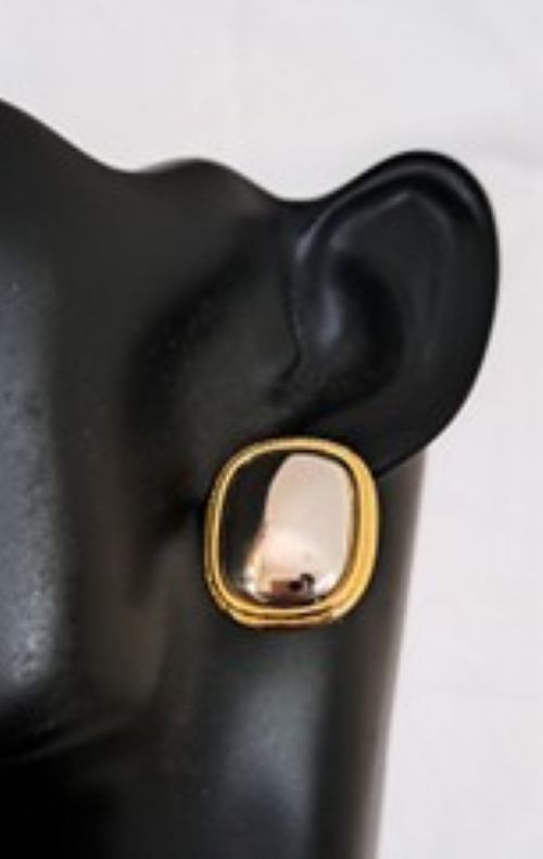 Florida Stainless Steel Earrings with 18ct Gold Plating