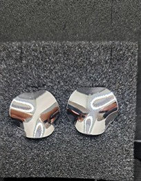 Minnesota 1 Stainless Steel Disc Stud Earrings