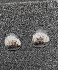 Montana 1 Stainless Steel Triangle Stud Earrings