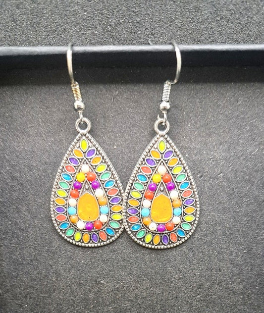 Cambridge Filigree Teardrop Earrings