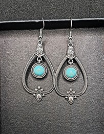 Dover Stylish Turquoise Drop Earrings