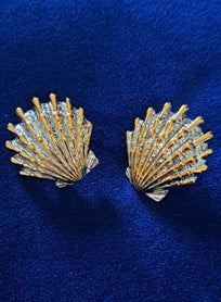 California Stainless Steel Earrings with 18ct Gold Plating
